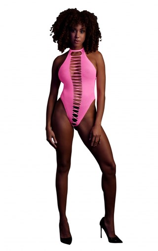 Pink Body Med Halterneck