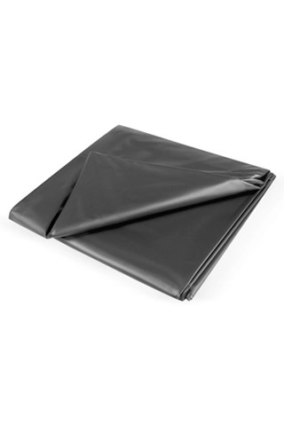 Joydivision Vinyl Bedsheet Black 180x260cm