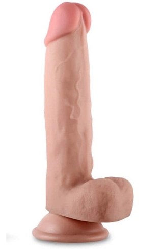 Sliding Skin Dildo 20 Cm