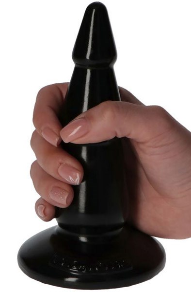 TOYZ4LOVERS Italian Cock Anal Plug 13 cm - Sort