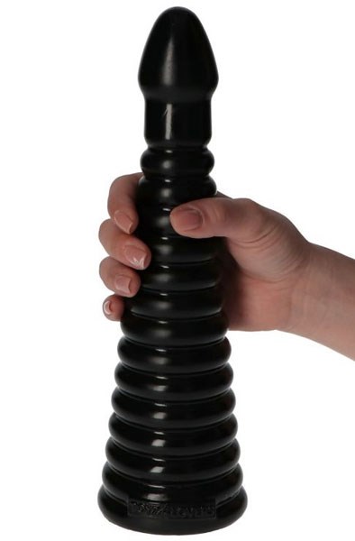 TOYZ4LOVERS  Pyramid-shaped Anal Plug 26 cm - Sort