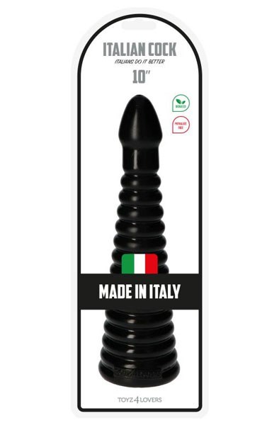 TOYZ4LOVERS  Pyramid-shaped Anal Plug 26 cm - Sort