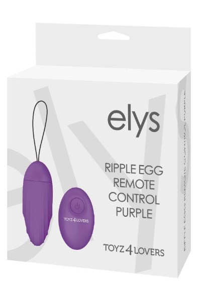Vibrating Egg Remote Control Purple