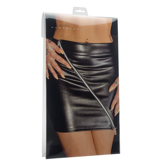 RULER - Mini Nederdel i Kunstlæder