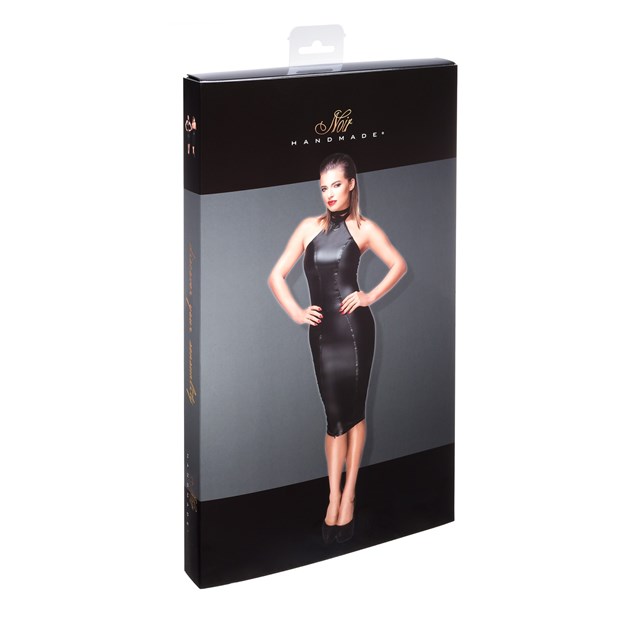 Wetlook Pencil Dress