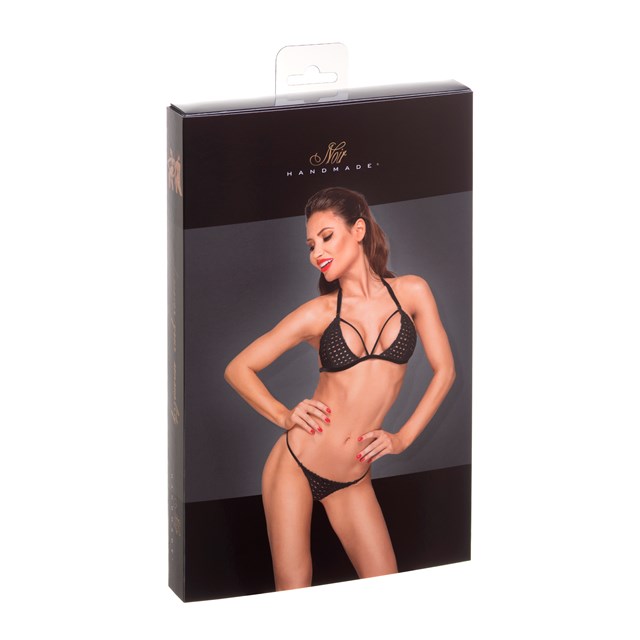 Bh og Trusser med Gittermønster