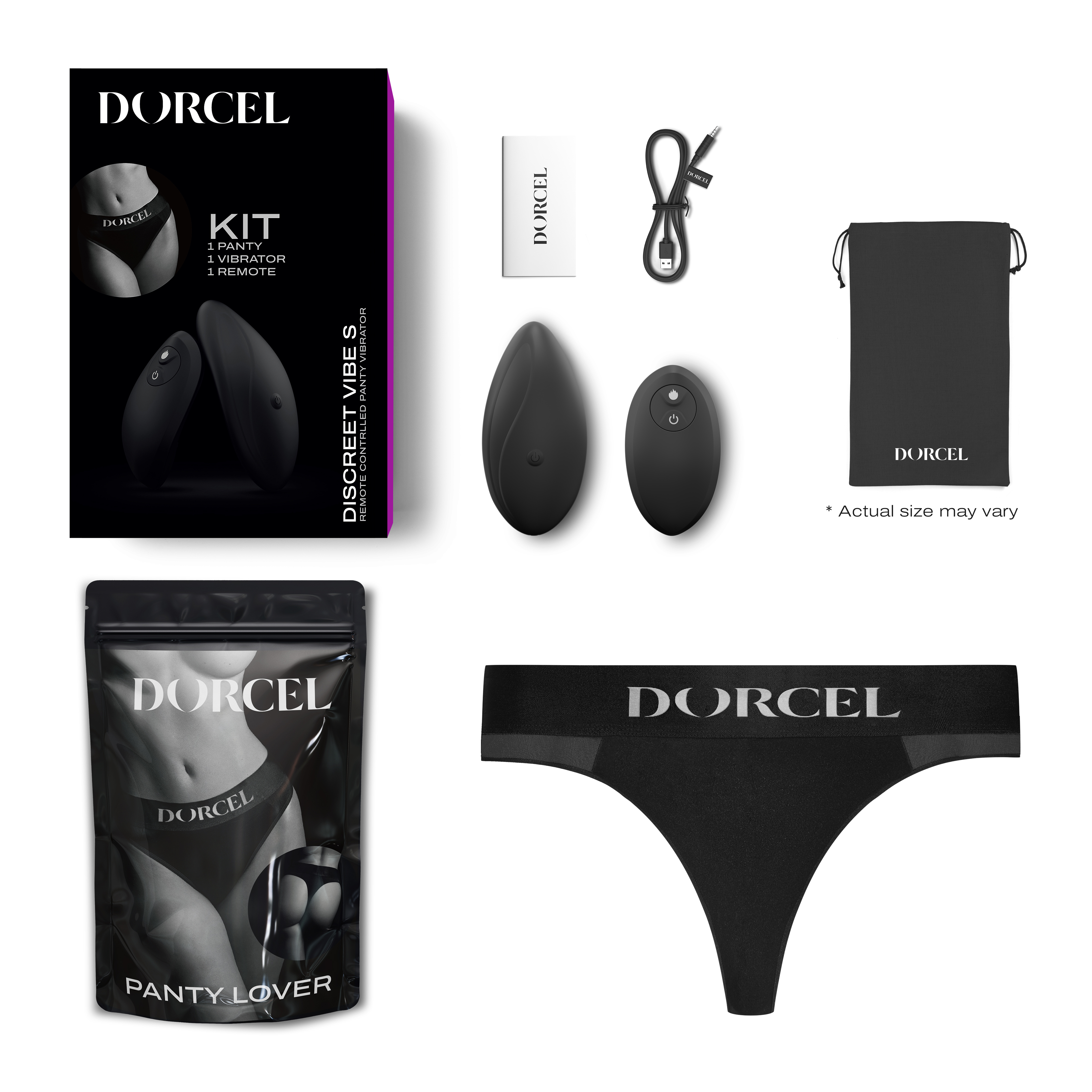 kylling mental Arrangement Discreet Vibe - Trusse med Vibrator - Small - Diskret levering | Vuxen.dk