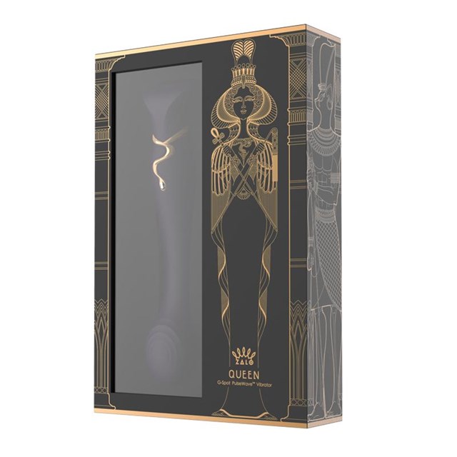 Queen G-punkts Vibrator med Pulse Wave og Sugefunktion - Lilla