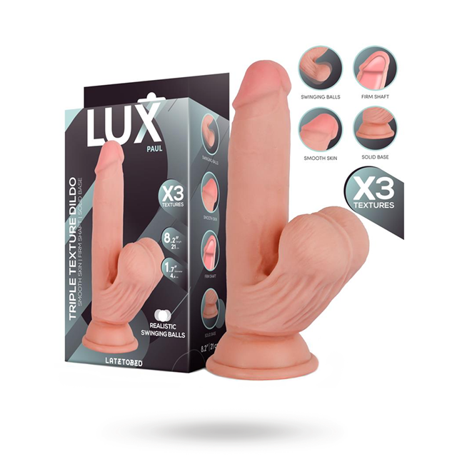 Paul Triple Density Swinging Balls Dildo 21 cm