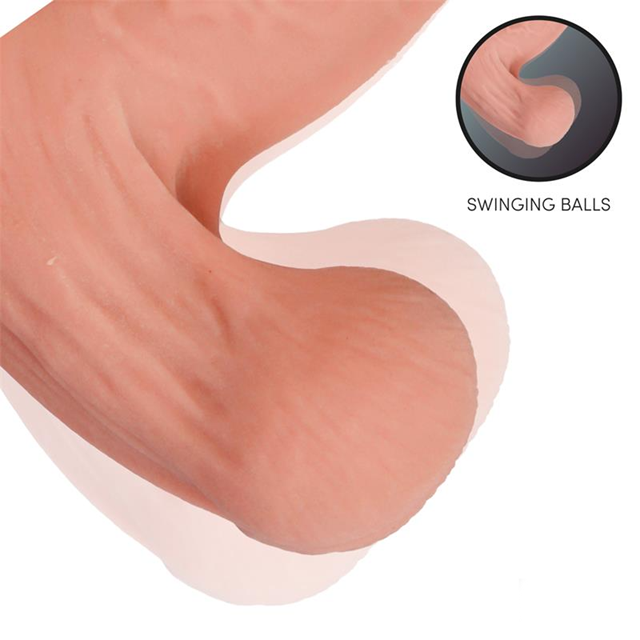 Paul Triple Density Swinging Balls Dildo 21 cm