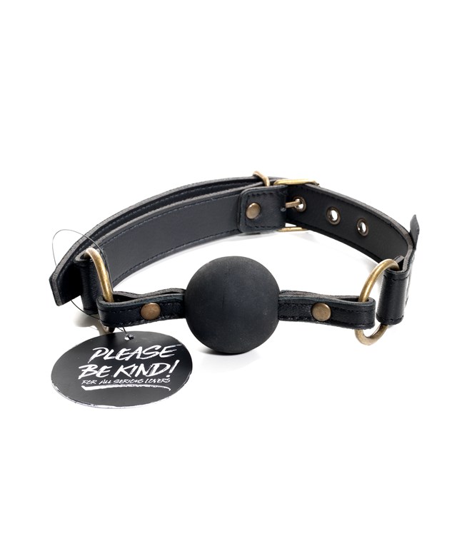 & Keep Quiet - Gag Black/Black