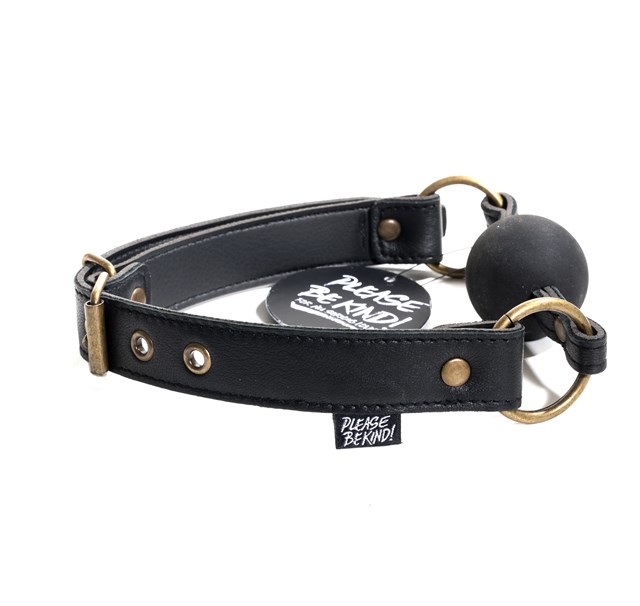 & Keep Quiet - Gag Black/Black