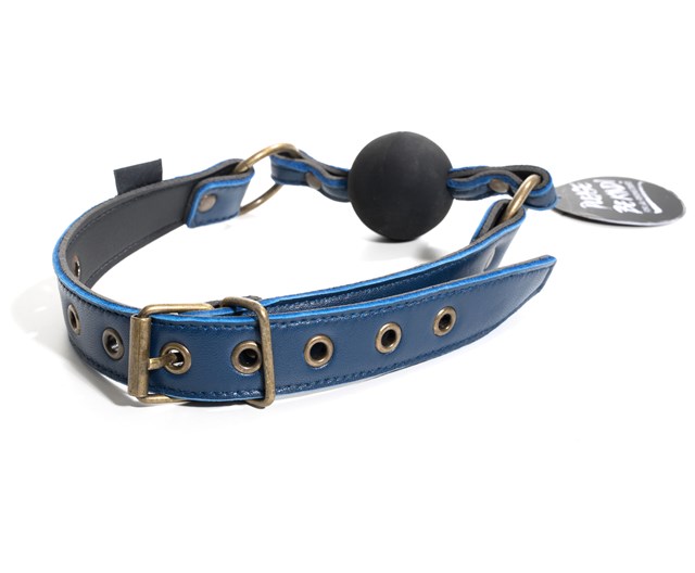 & Keep Quiet - Gag Blue/Black