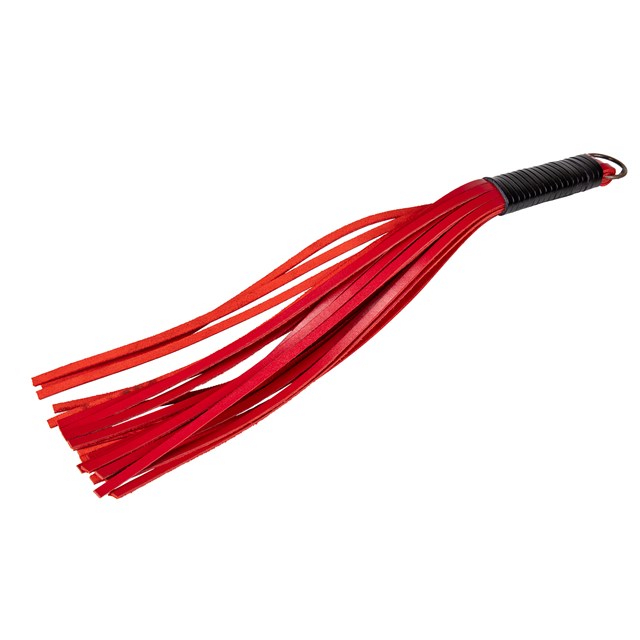 & Teach Me Daddy - Red & Black Flogger