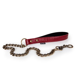 Rød Anaconda - Lædersnor