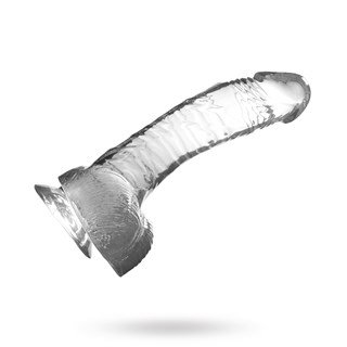 Crystal Pleasures Dildo 20 Cm - Klar