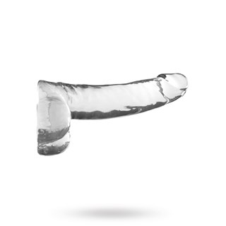 Crystal Pleasures Dildo 15 Cm - Klar