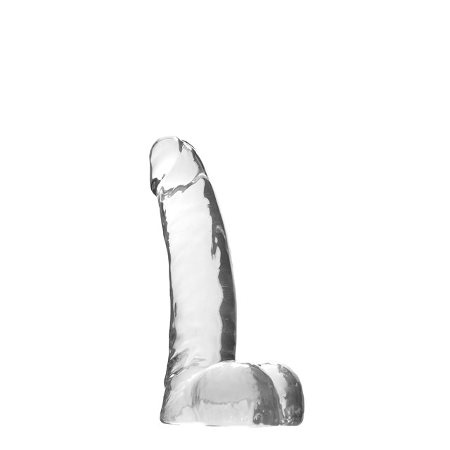 Crystal Pleasures Dildo 15 cm - Klar