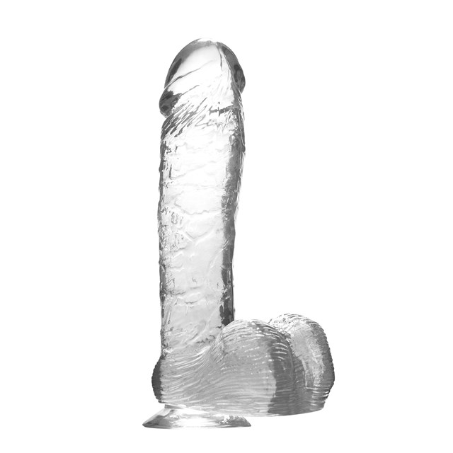 Crystal Pleasures Dildo 20 cm - Klar