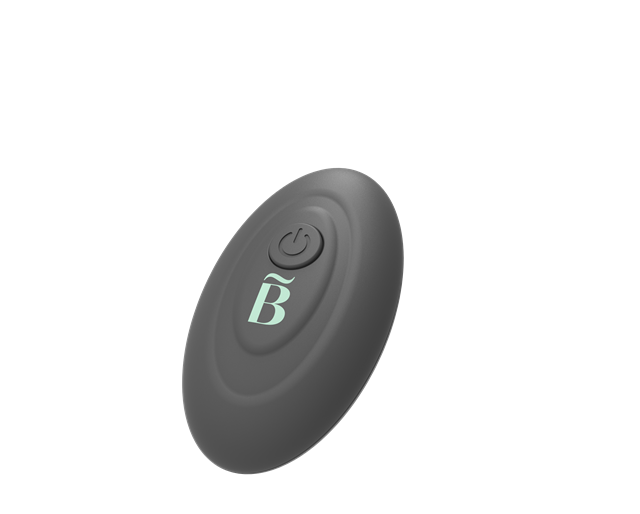 VIBRERENDE P-PLUG 2 MED FJERNBETJENING