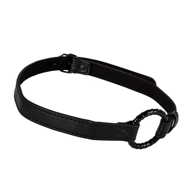 DIABOLIQUE BLACK - OPEN MOUTH GAG