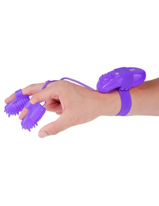 Magic Touch Finger Vibrator Lilla