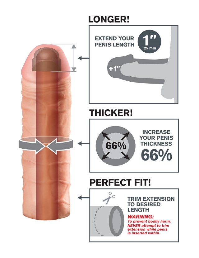 Mega 1" Extension