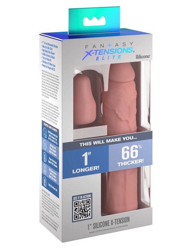 1" Silicone X-tension - Light