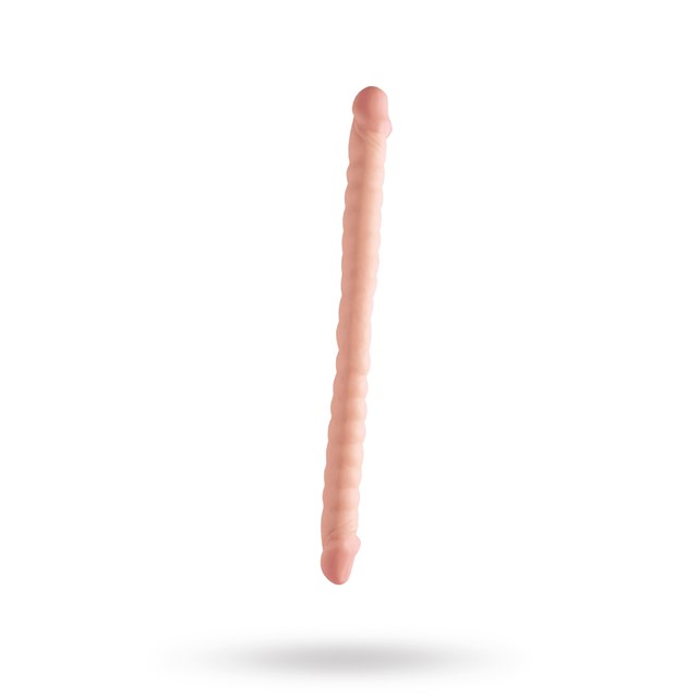 BASIX 45cm Ribbed Double Dong