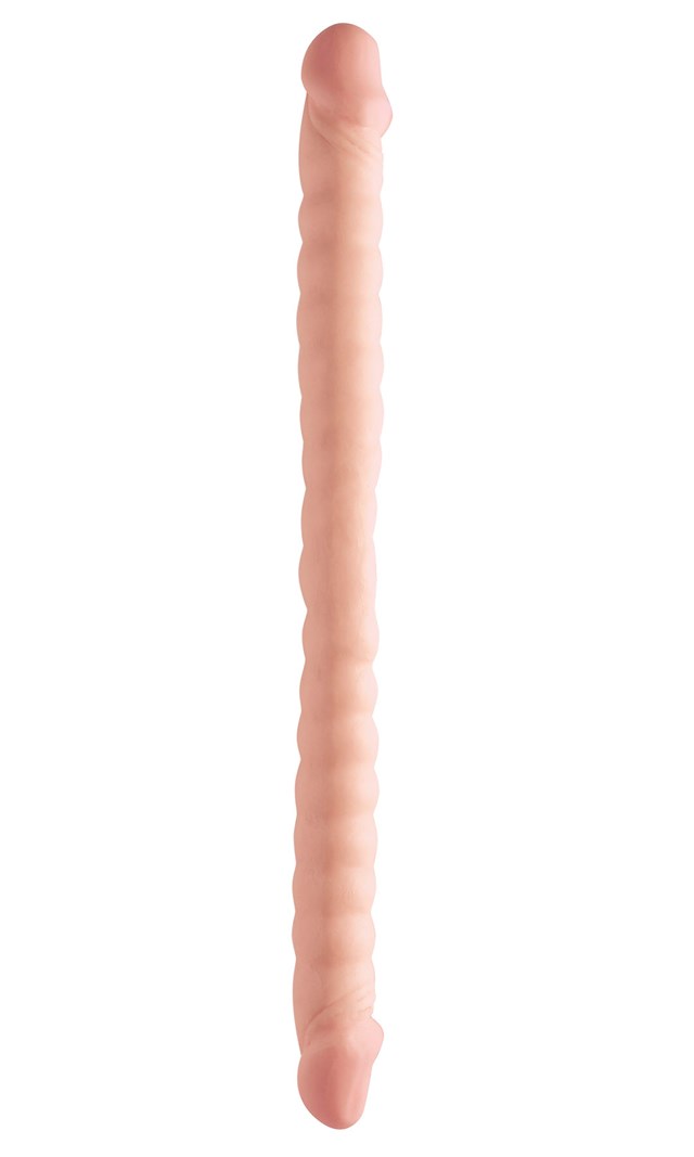 BASIX 45cm Ribbed Double Dong