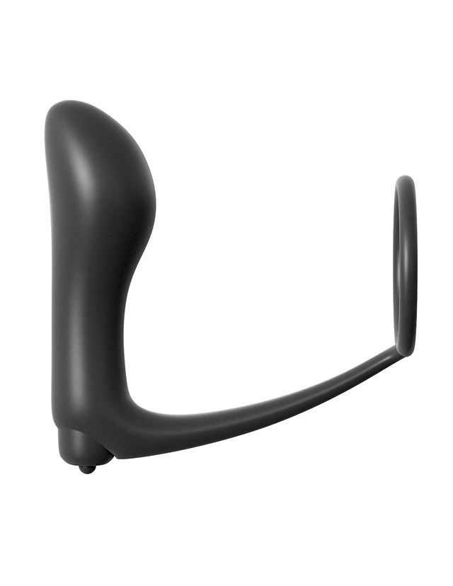 Ass-Gasm Penisring Vibrerende Plug