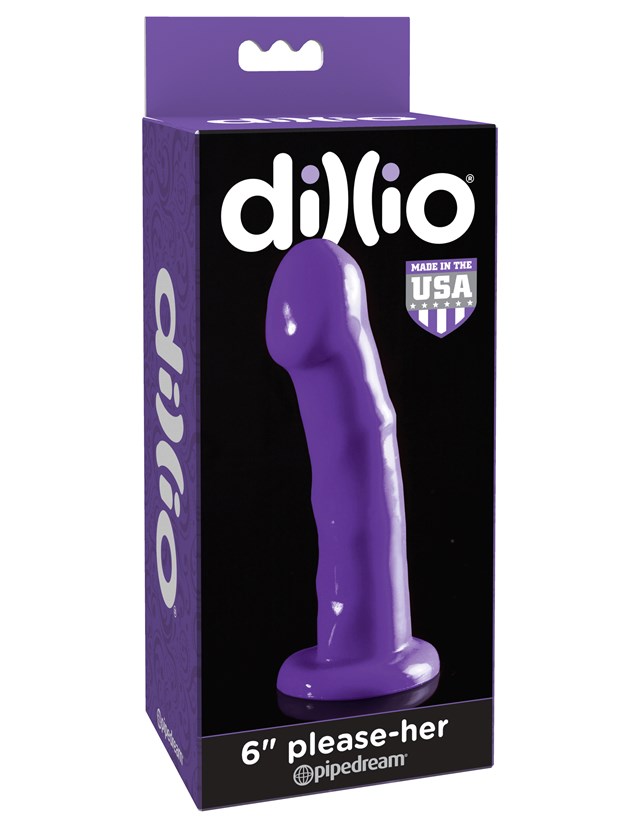 Dillio Please-Her 15.2 cm - Lilla