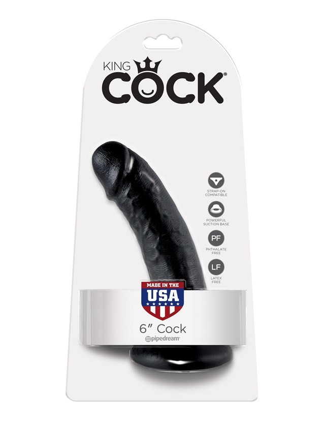 King Cock 15cm - Black