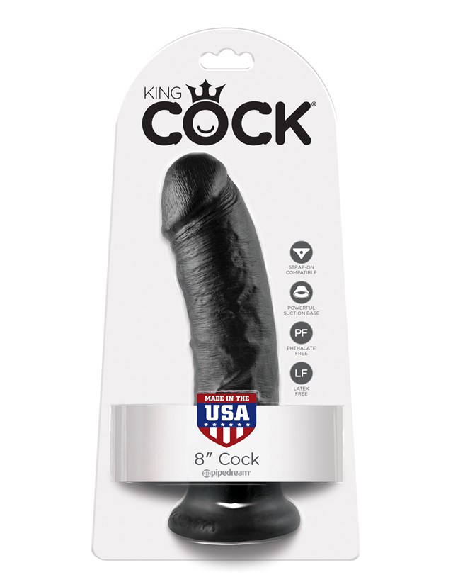 King Cock Sort 20.5 cm