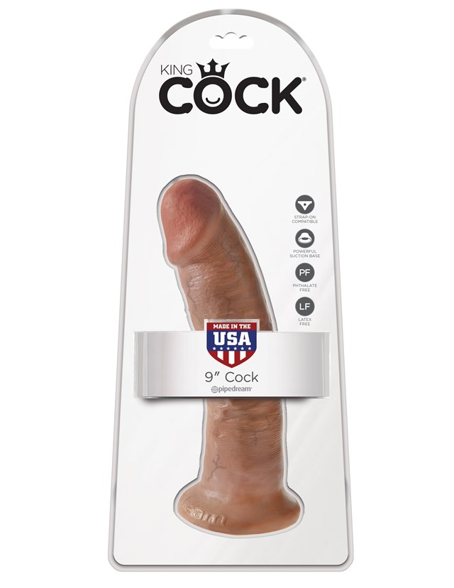 King Cock 23cm - Tan