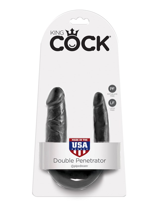U-shaped Small Double Trouble - Black