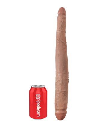 Tapered Double Dildo 40.5cm - Tan