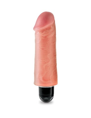 Stiffy Vibrerende Dildo 15.5 Cm - Naturlig Lys