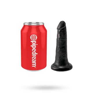 King Cock Dildo 14.5 Cm - Sort