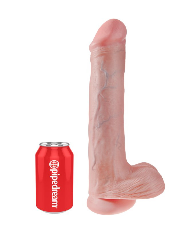 Cock with Balls 33 cm - Naturlig