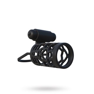 Thick Dick Silicone Vibrating Cage