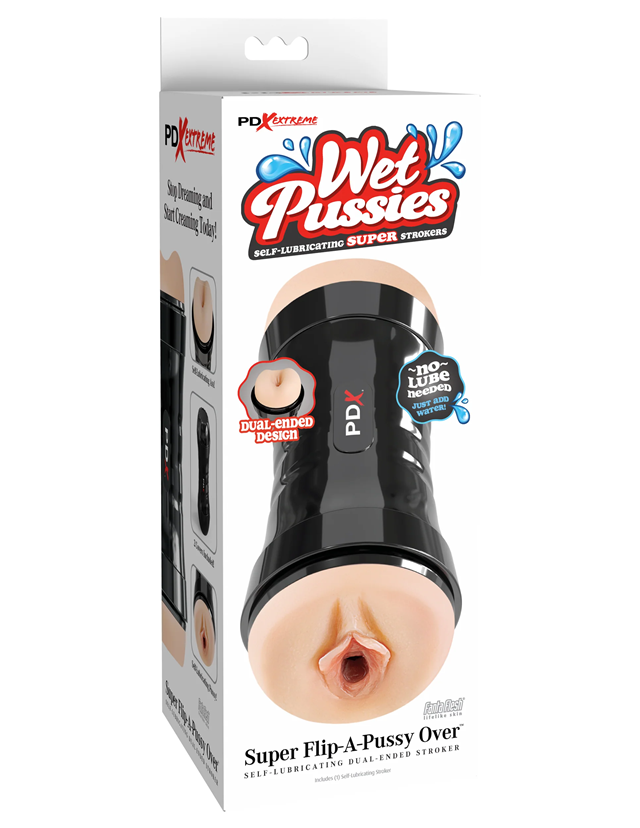 Wet Pussies - Super Flip-A-Pussy Over