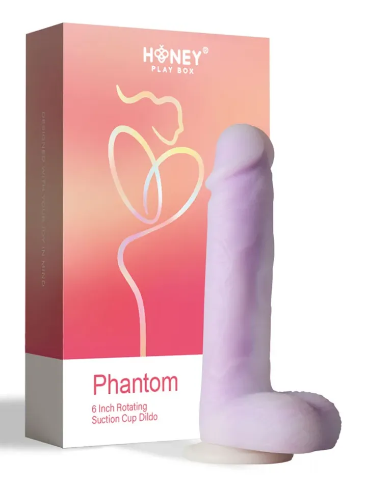 Phantom Realistic & Rotating Dildo 21 cm