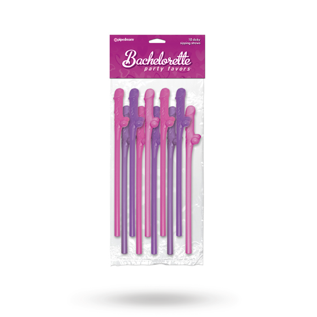 Bachelorette Party Favors Dicky Sipping Straws Pin