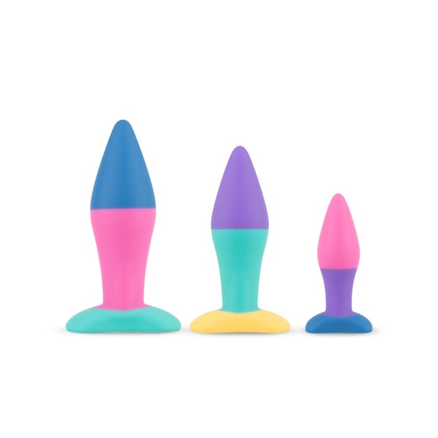Koda Butt Plug Set - Multi Coloured