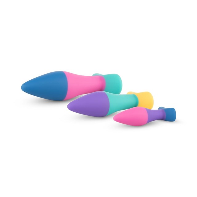 Koda Butt Plug Set - Multi Coloured