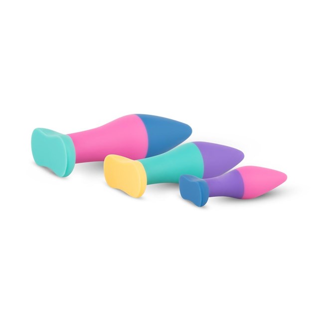 Koda Butt Plug Set - Multi Coloured