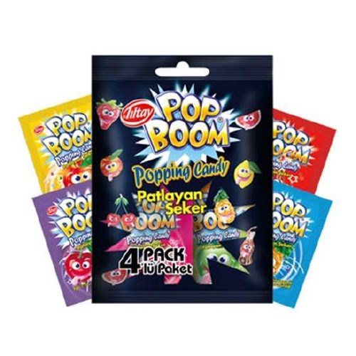 Pop Boom Rocks – 4-pack forskellige smage