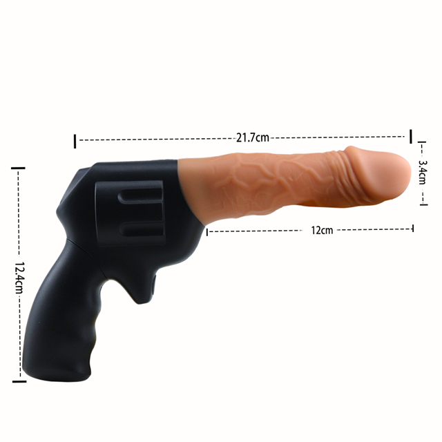 PowerShot Vibrating & Thrusting Dildo