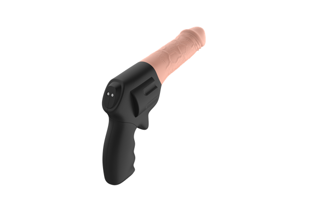 PowerShot Vibrating & Thrusting Dildo